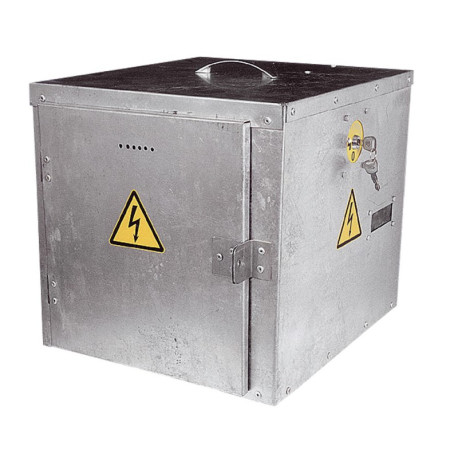 Caja antirrobo metálica...