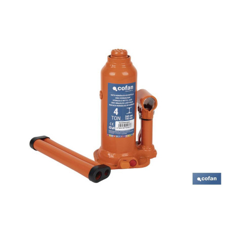 Gato hidráulico de botella...